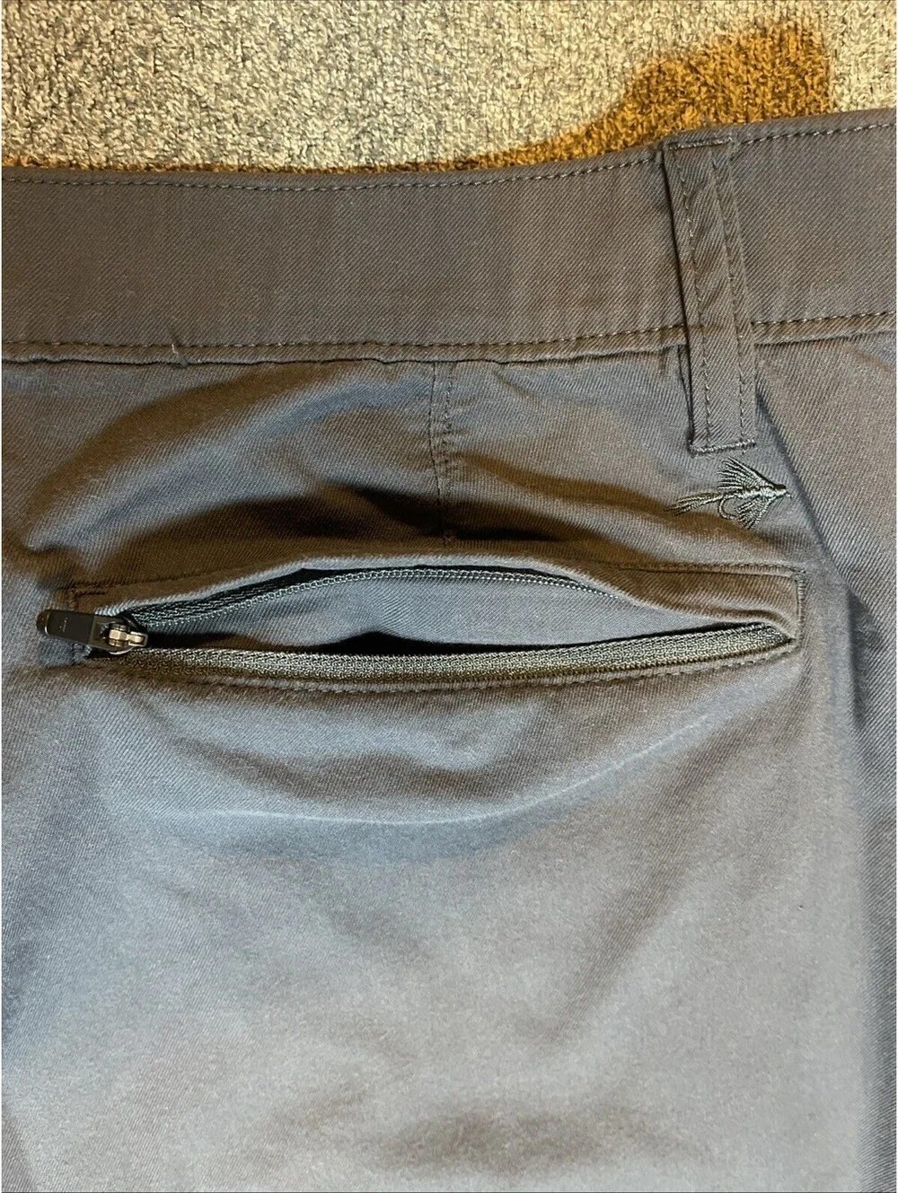Orvis W34xL30 Lightweight 5 Pocket Trek Pant, GRAY, QUICK DRY